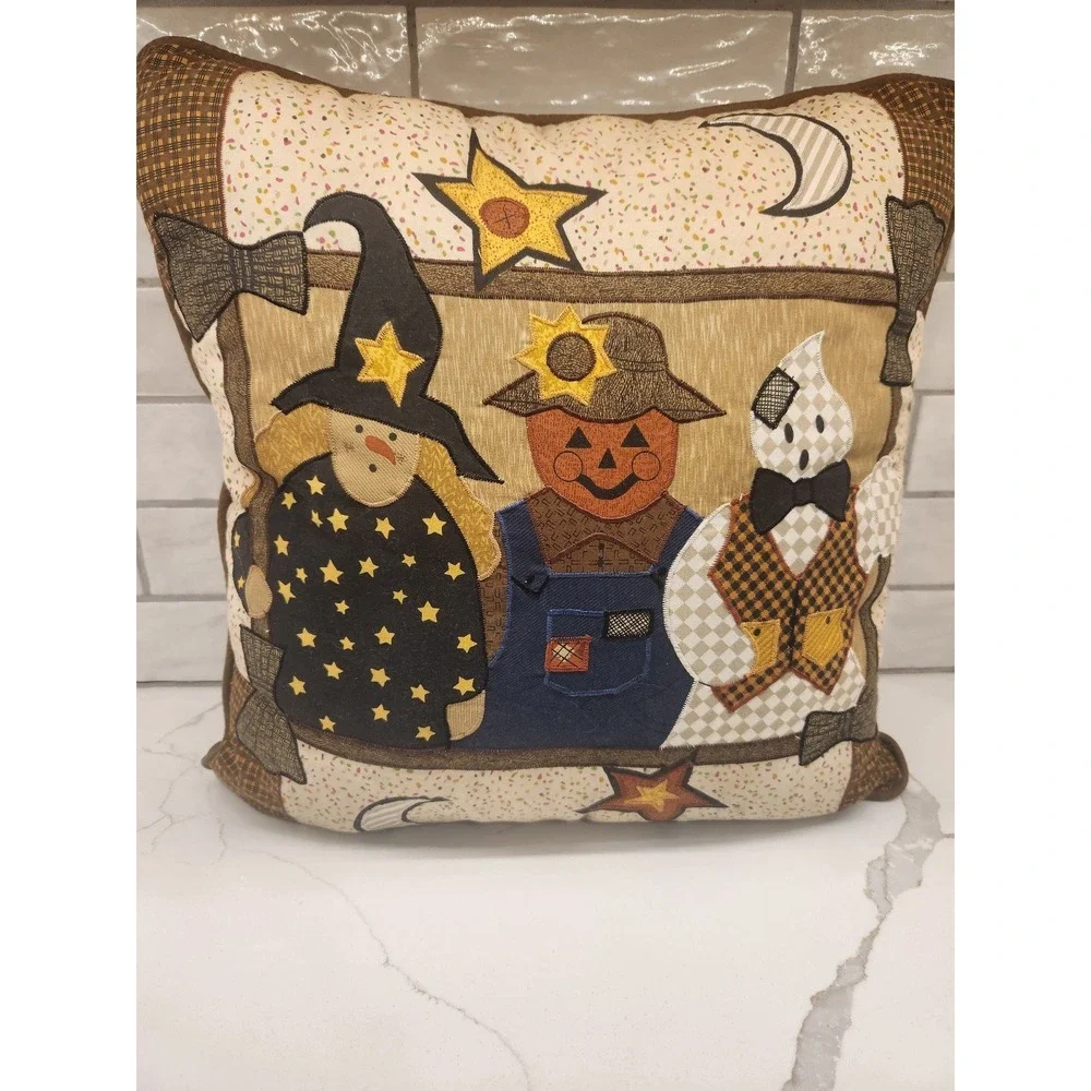 Fall Halloween Witch‎ Pumpkin Ghost Country Primitive Farmhous 15
